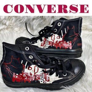 CONVERSE DC Comics Vintage Batman Chuck Taylor High Top Sneakers, Men’s 5